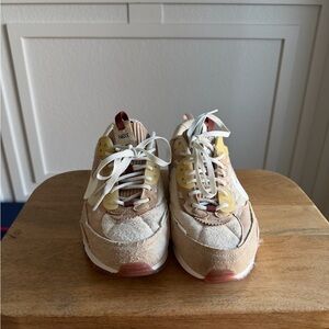 Nike Tan and Yellow Sneakers